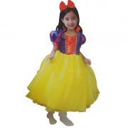 Fantasia Cosplay Infantil Neve Encantada G